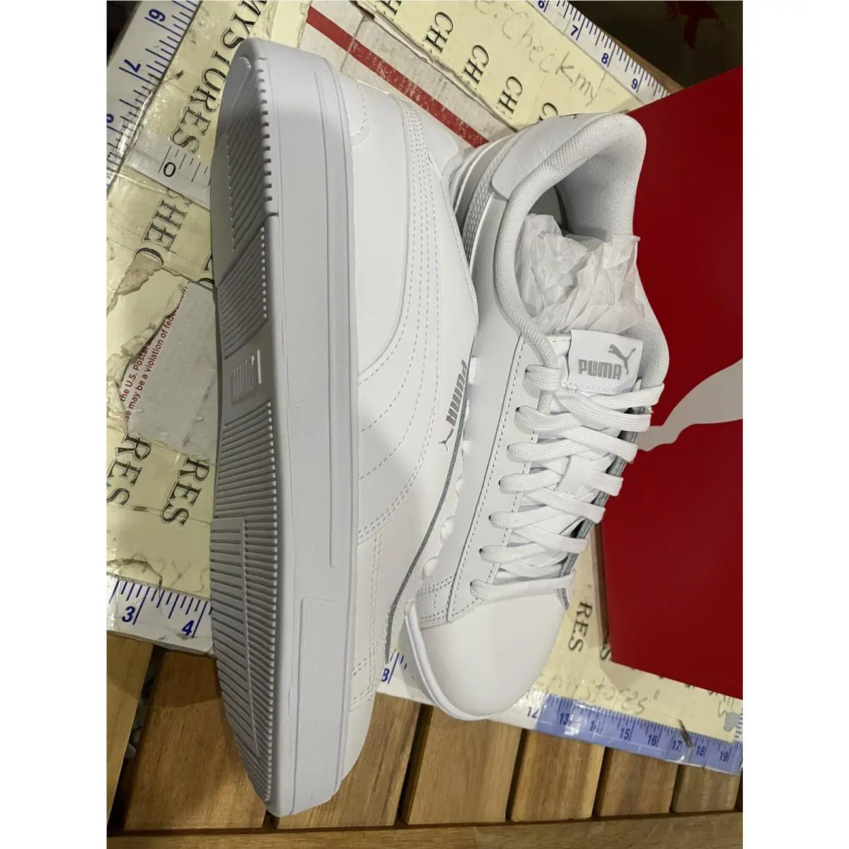 Puma shoes - Puma Serve Pro Lite Lace Up - 37490229 - White (UPC: 0195098744964) 0