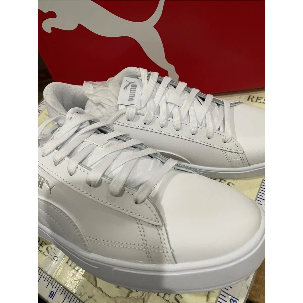 Puma shoes - Puma Serve Pro Lite Lace Up - 37490229 - White (UPC: 0195098744964) 4