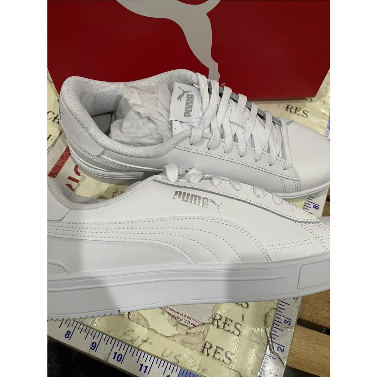Puma shoes - Puma Serve Pro Lite Lace Up - 37490229 - White (UPC: 0195098744964) 5