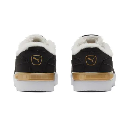 Puma shoes - BLACK/WHITE/GOLD 4