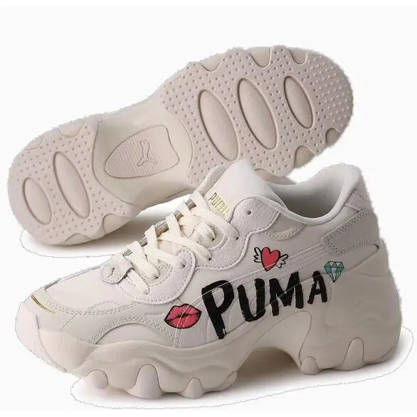 Puma Pulsar Wedge373939-01 Women s Size 10 - White
