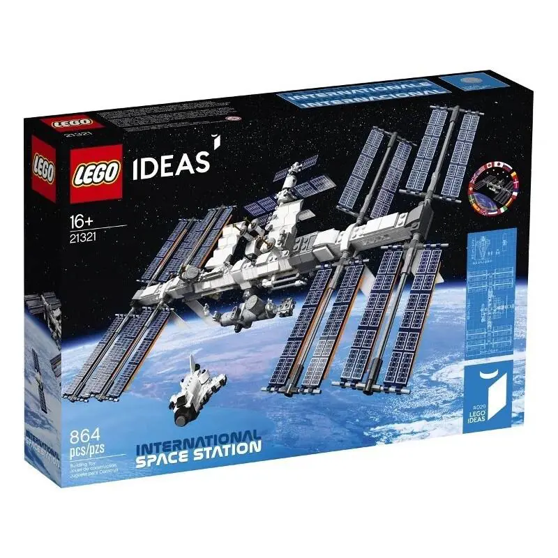 Lego 21321 Ideas International Space Station Building Set Retired