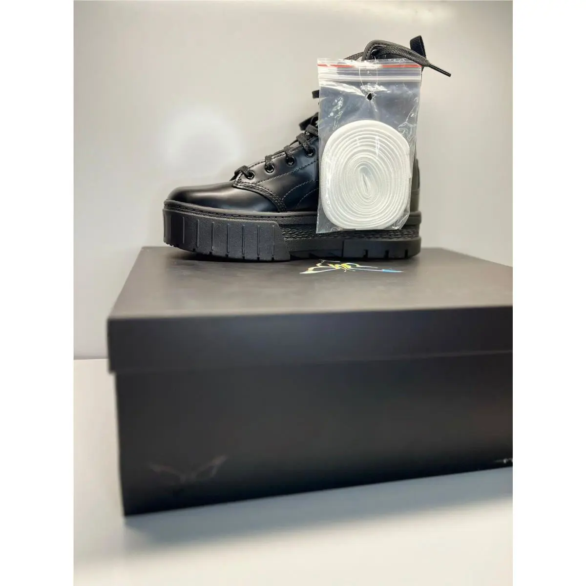 Puma shoes - Puma x Dua Lipa Mayze Boot - 388611-01 - Black (UPC: 195551209191) 8