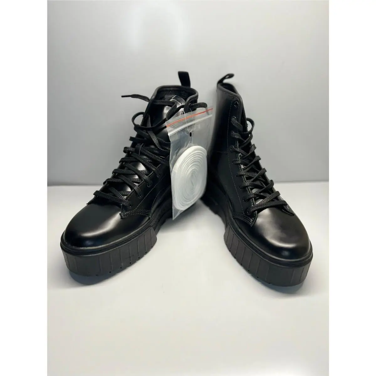 Puma shoes - Puma x Dua Lipa Mayze Boot - 388611-01 - Black (UPC: 195551209191) 9