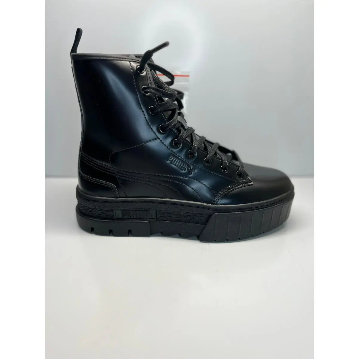 Puma shoes - Puma x Dua Lipa Mayze Boot - 388611-01 - Black (UPC: 195551209191) 4