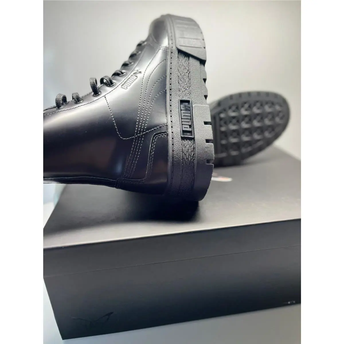 Puma shoes - Puma x Dua Lipa Mayze Boot - 388611-01 - Black (UPC: 195551209191) 6