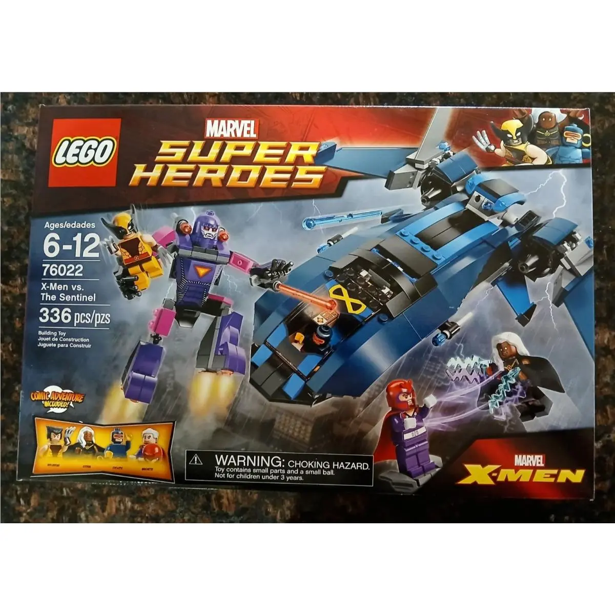 Lego X-men Vs. The Sentinel 76022 Storm Wolverine Cyclops