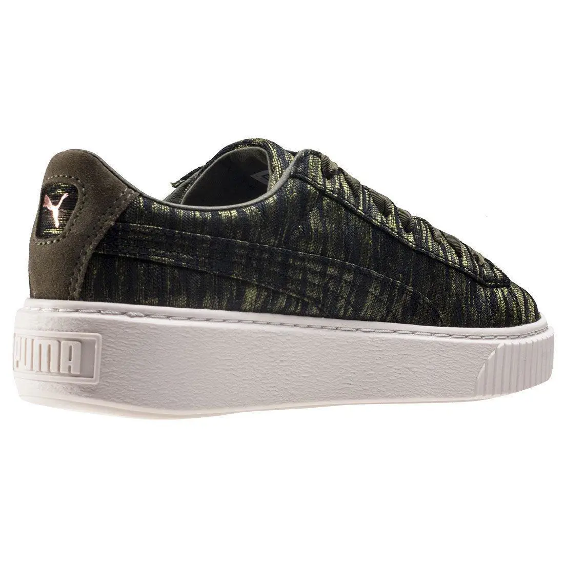 Puma shoes - olive / gold 1