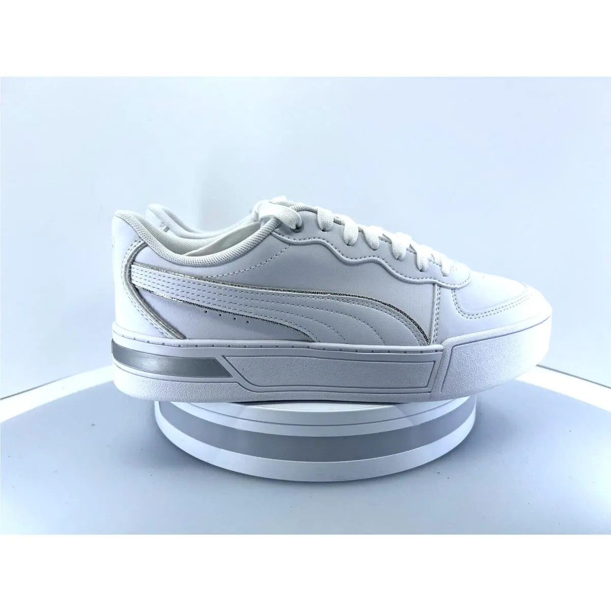 Puma shoes - Basics - Basics - 374797 01 - White - White/White/Silver 0