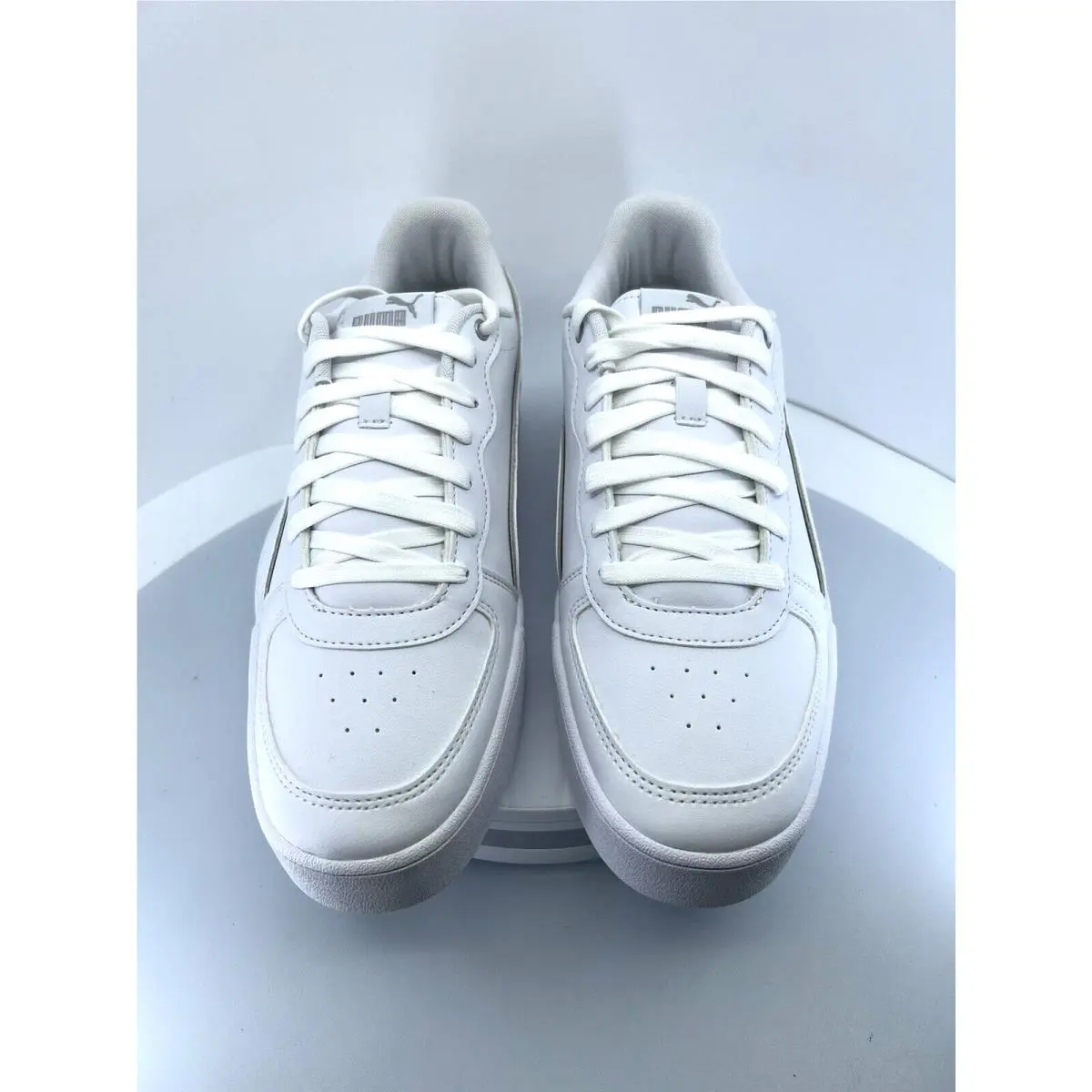 Puma shoes - Basics - Basics - 374797 01 - White - White/White/Silver 5