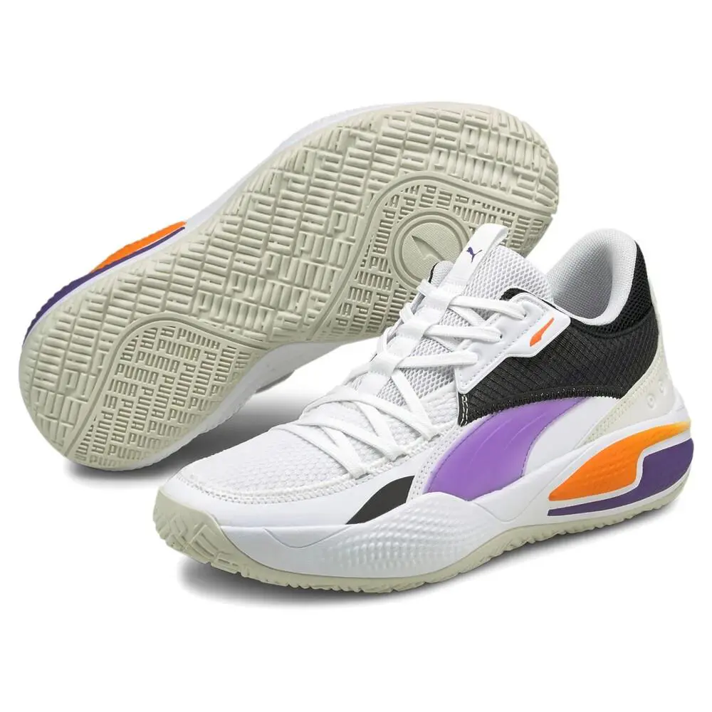 Puma shoes - WHITE-PRISM VIOLET 4