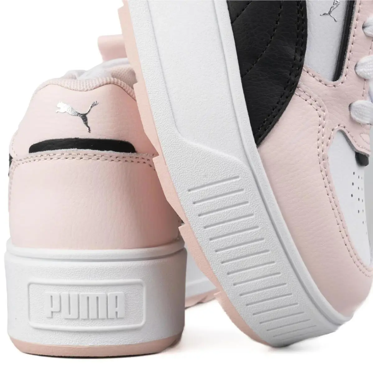 Puma shoes - White-Black-Pink 3