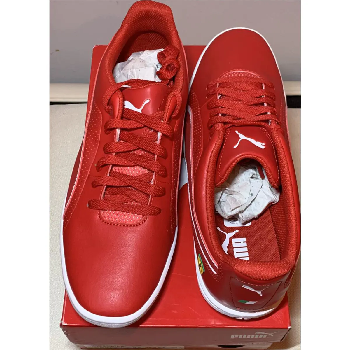 Puma shoes - SF SELEZIONE FERRARI - SELEZIONE FERRARI - Rosso Corsa-Puma White-Puma White 2