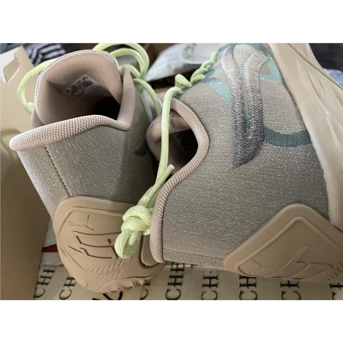 Puma shoes - Puma Stewie 2 Earth Basketball - 37897901 - Beige (UPC: 0195731759294) 8