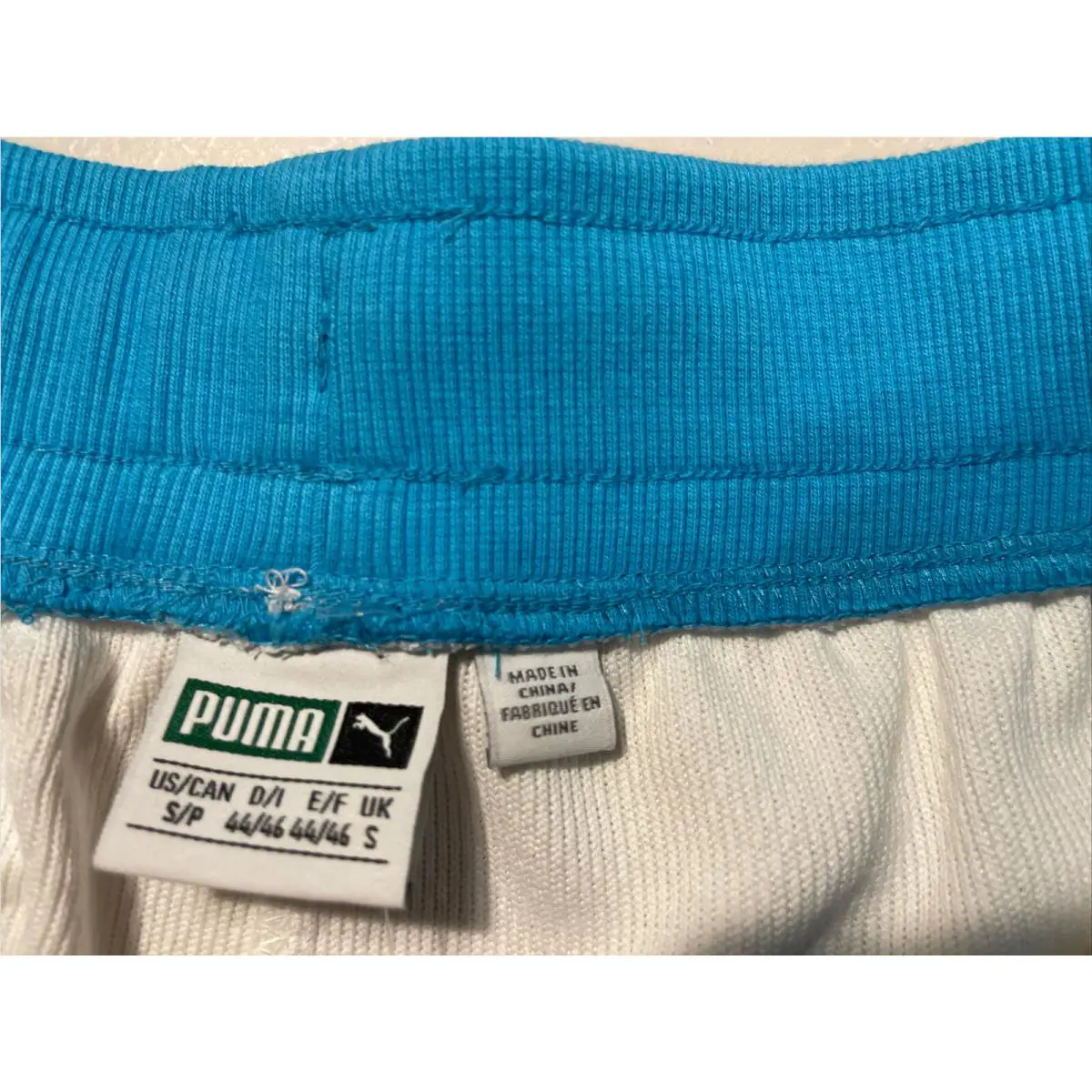 Puma clothing - Coogi Archive Tank Bermuda Sweat Shorts - 57812701 - Blue Atoll/White/Aqua (UPC: 191242713268) 7