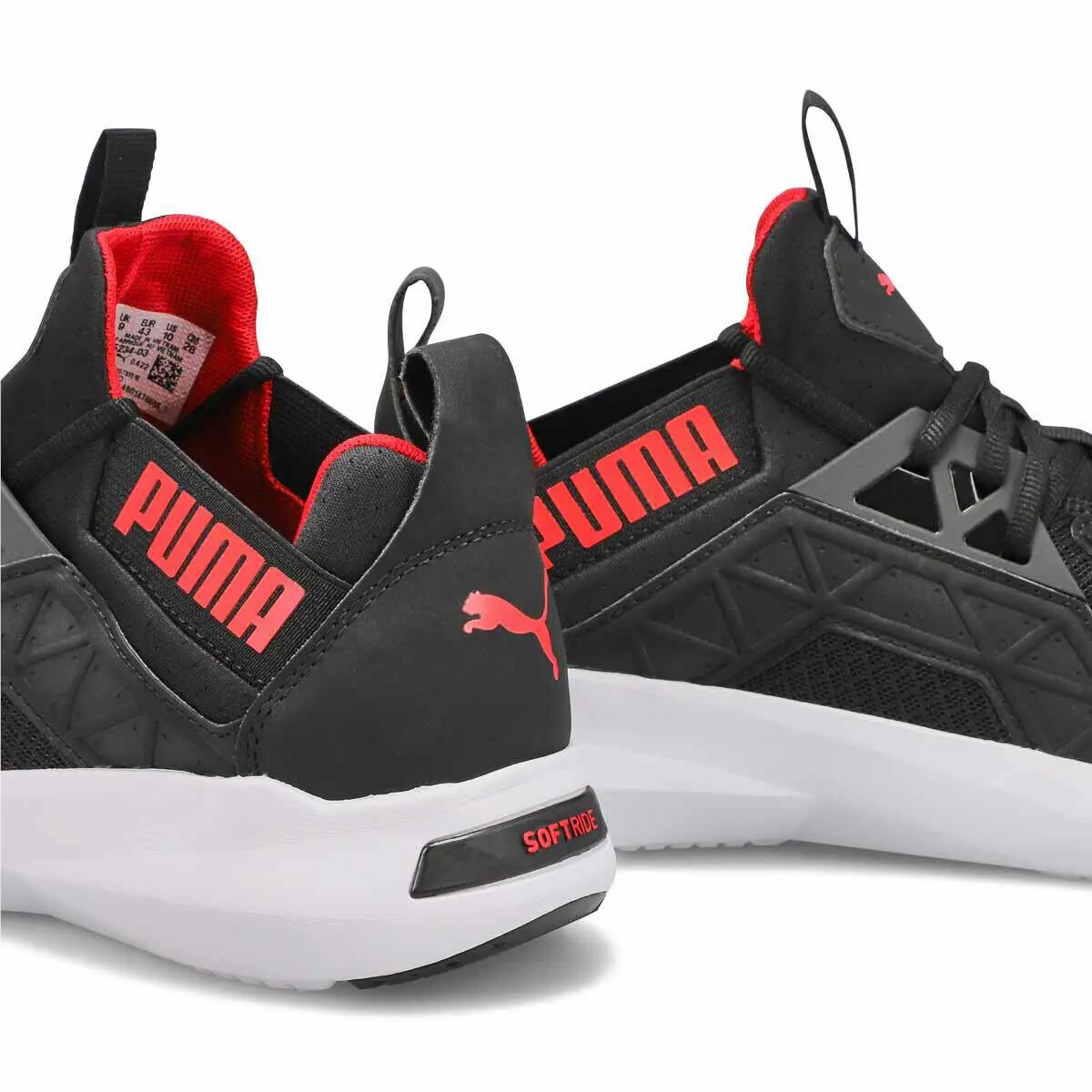 Puma shoes - BLACK/RED - 195234-02 3