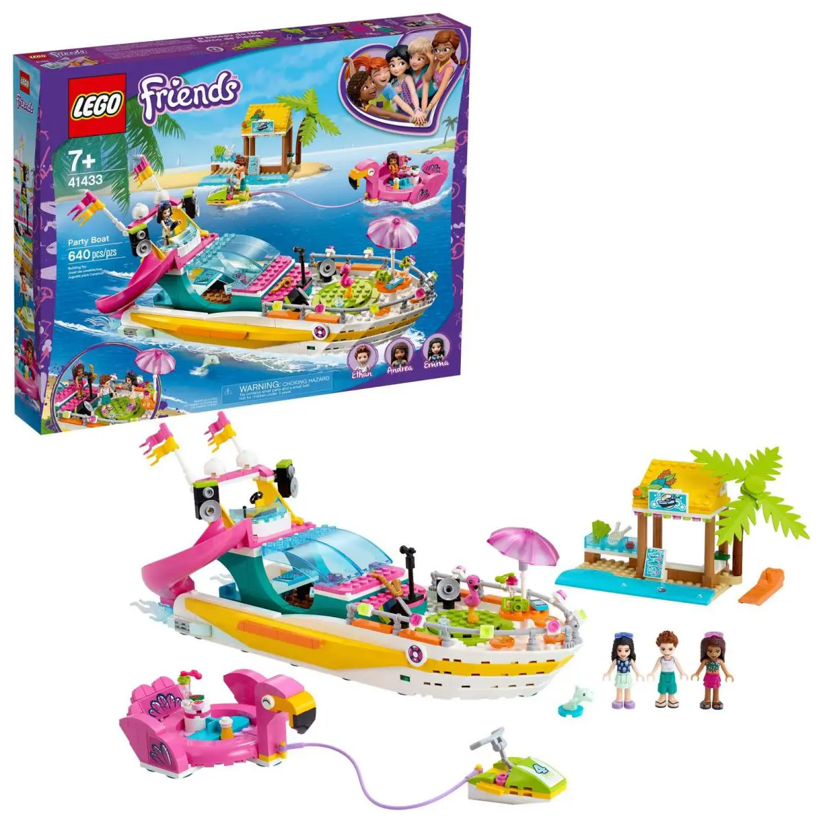 Lego Friends Party Boat 41433