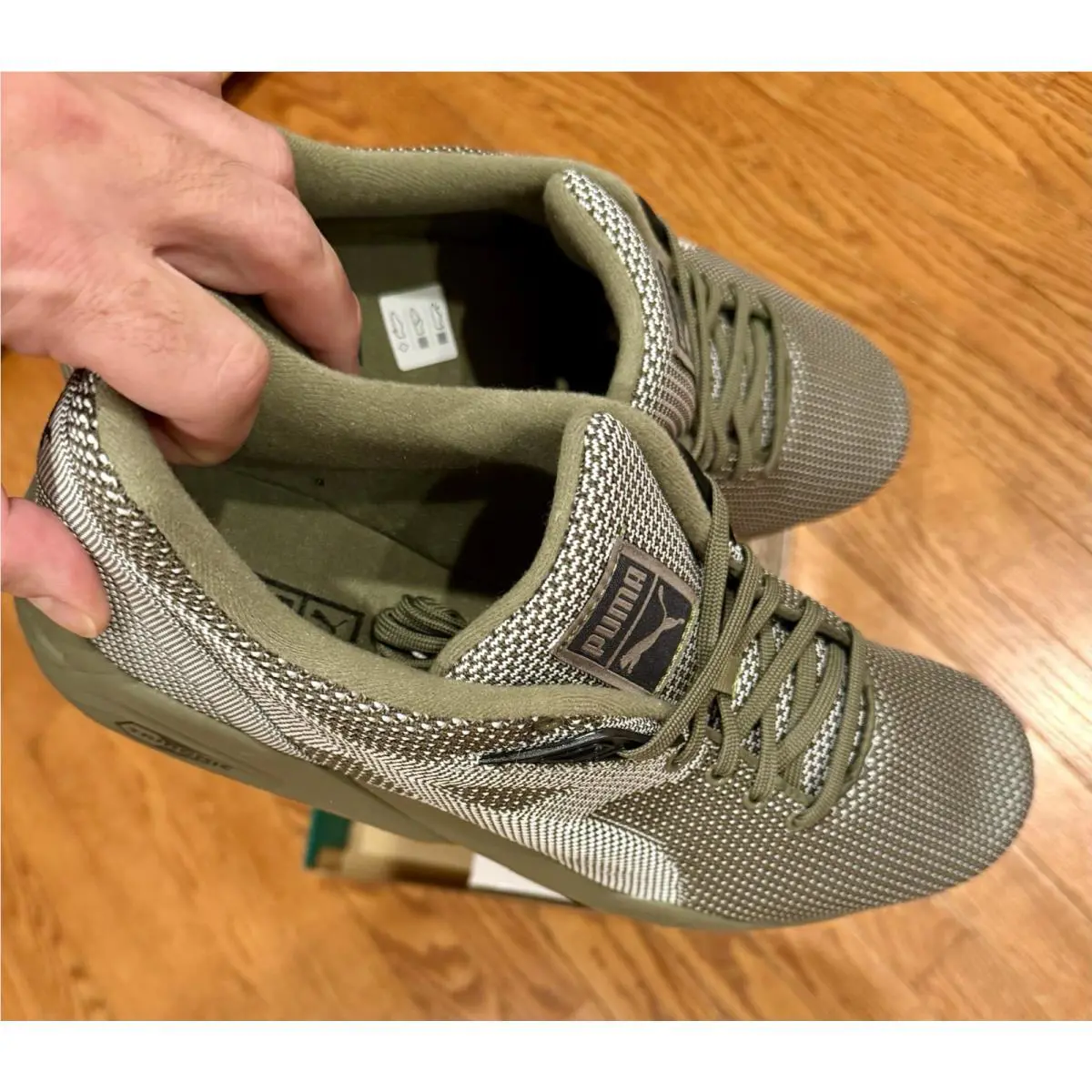 Puma shoes - R698 Knit Mesh V2 - Knit Mesh - 360801 04 - Gray 3
