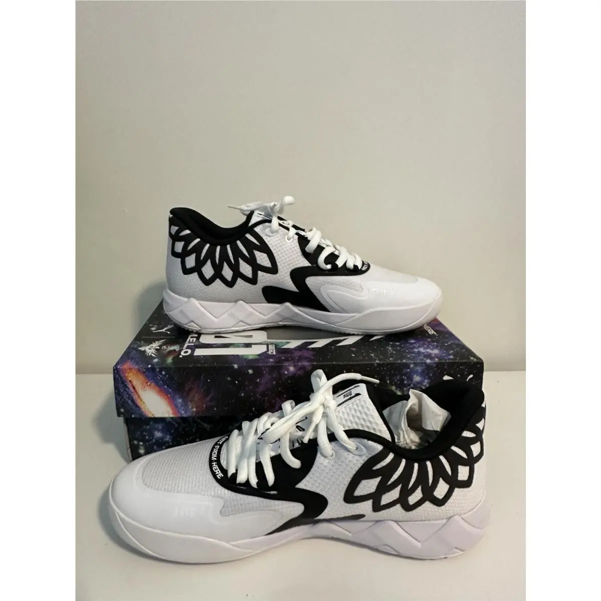 Puma shoes - PUMA MB 01 - 376941-13 - White, Manufacturer: White/Black 1