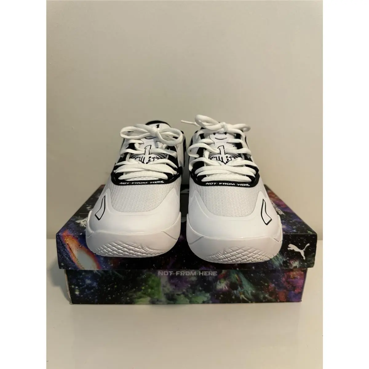 Puma shoes - PUMA MB 01 - 376941-13 - White, Manufacturer: White/Black 2