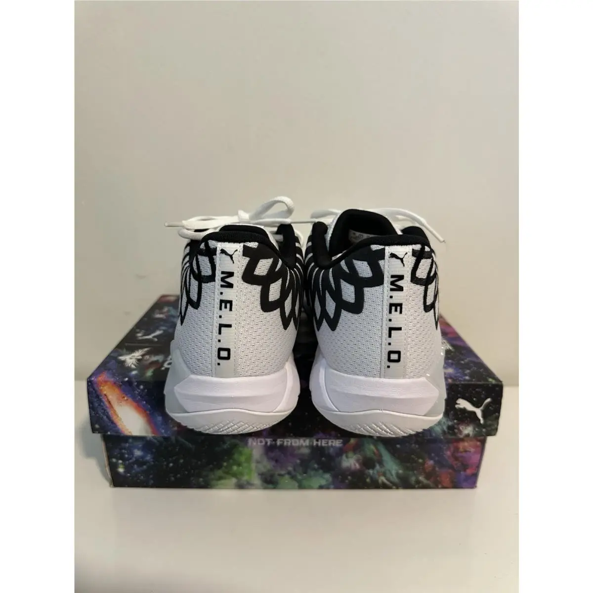 Puma shoes - PUMA MB 01 - 376941-13 - White, Manufacturer: White/Black 3