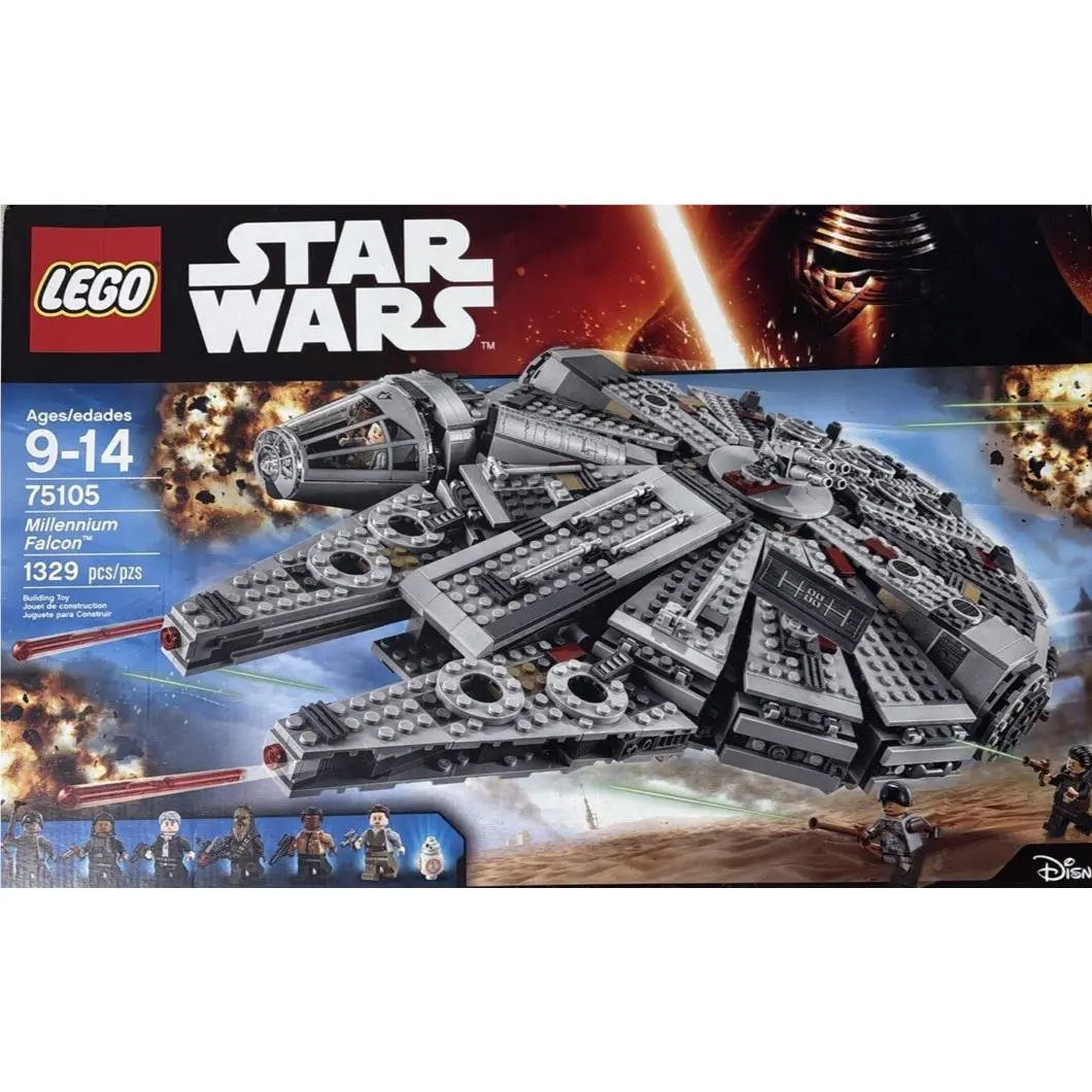 Lego Star Wars: Millennium Falcon 75105 In Box Retired