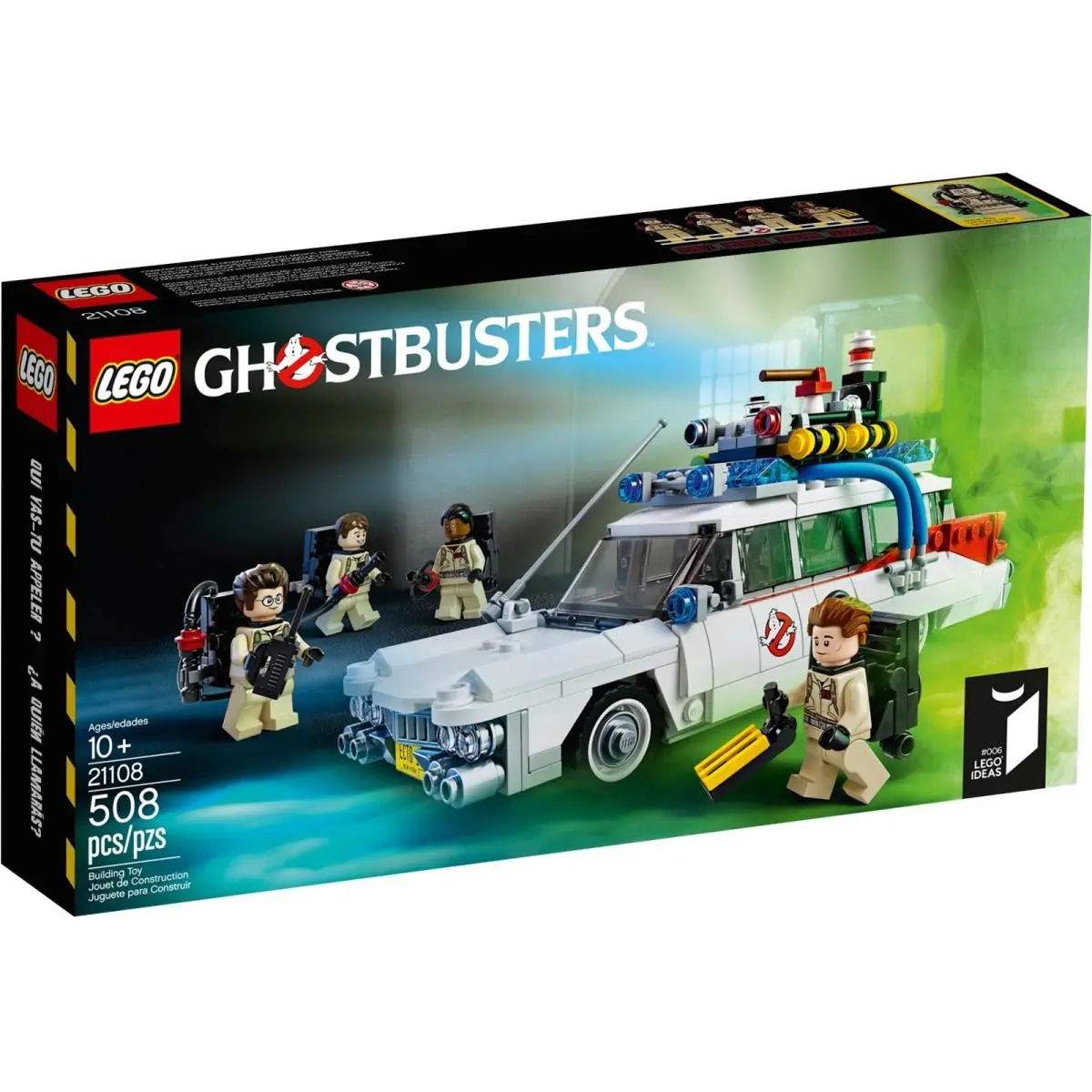 Lego Ideas Cuusoo 21108: Ghostbusters Ecto-1 Paranormal Detection