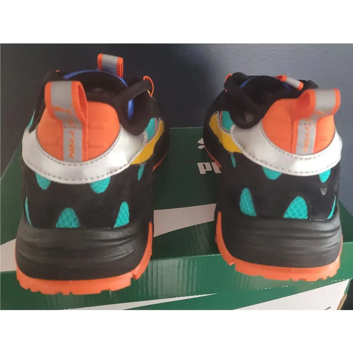 Puma shoes - Black/Multi (UPC: 196857561952) 2