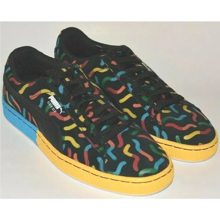 Puma shoes - Black Blue Yellow red green 2