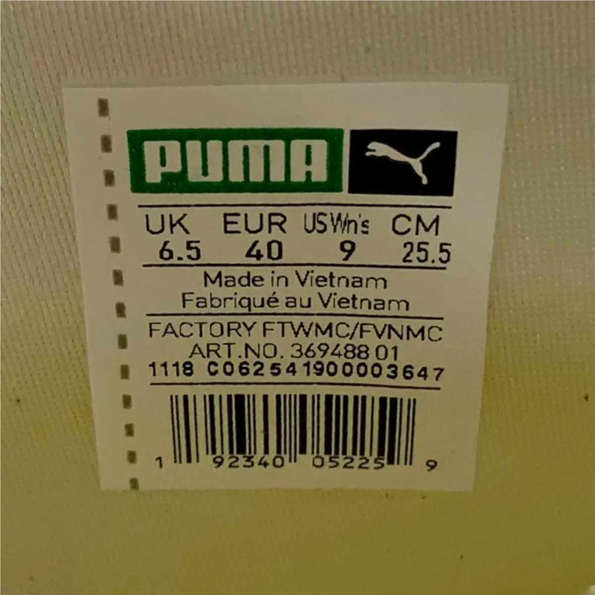 Puma shoes - Puma Thunder TZ Metallic - Thunder Metallic - 369488-01 - White, Yellow 6