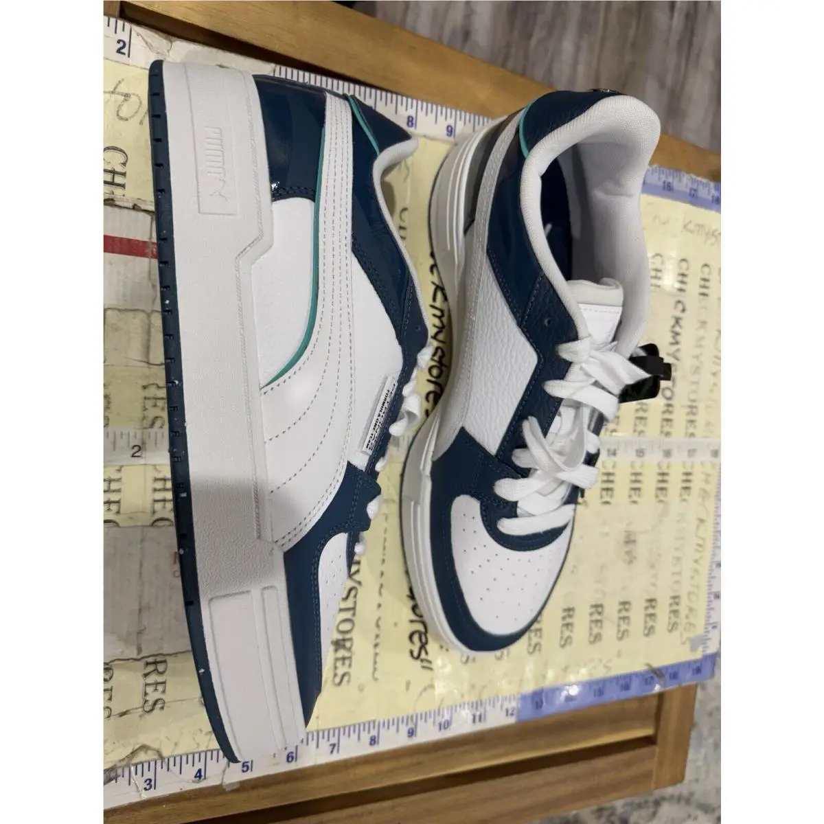 Puma shoes - Puma Mapf1 Ca Pro Lace Up - 30802002 - White Multi (UPC: 0196859298993) 8