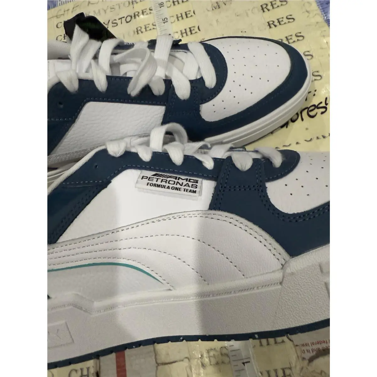 Puma shoes - Puma Mapf1 Ca Pro Lace Up - 30802002 - White Multi (UPC: 0196859298993) 4