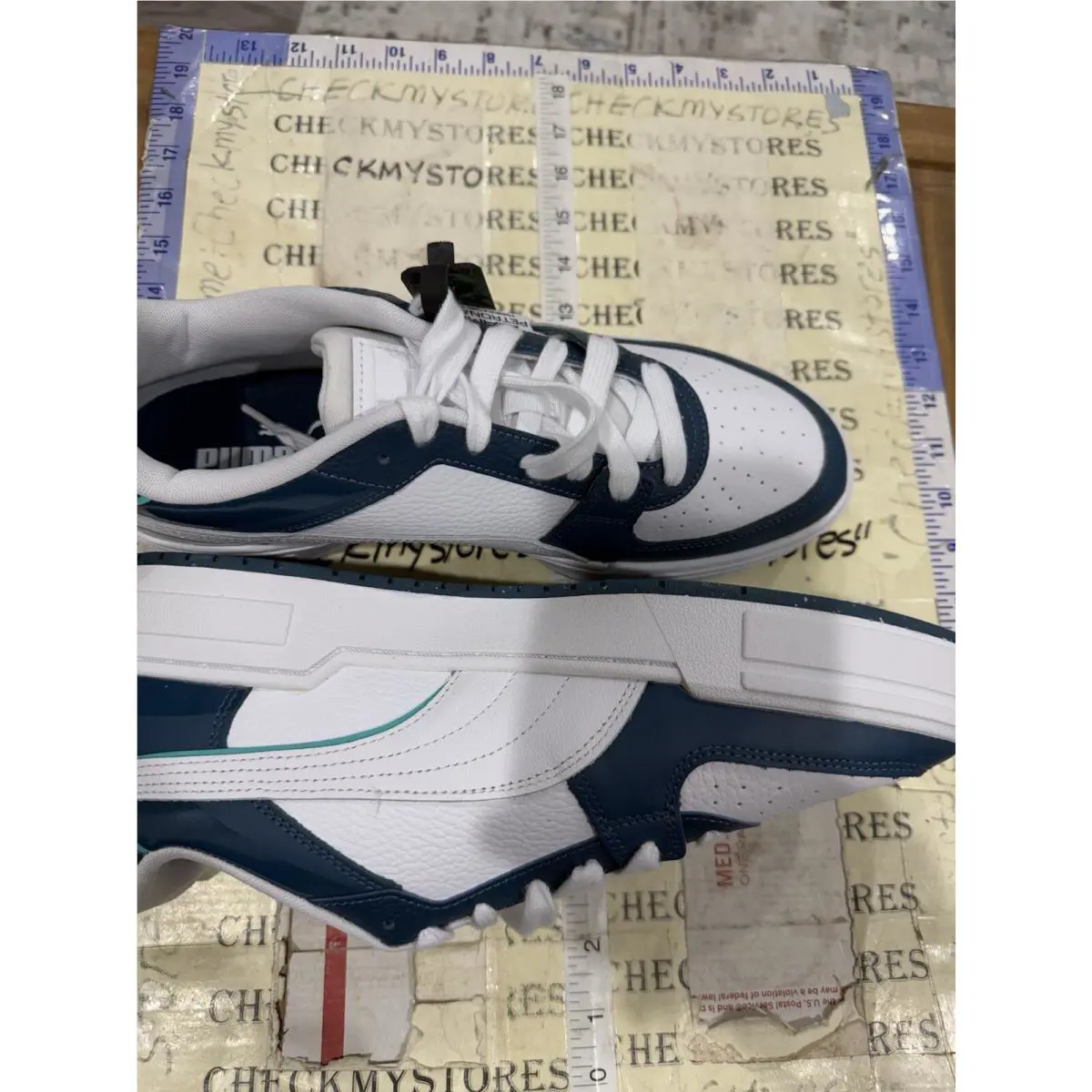 Puma shoes - Puma Mapf1 Ca Pro Lace Up - 30802002 - White Multi (UPC: 0196859298993) 6