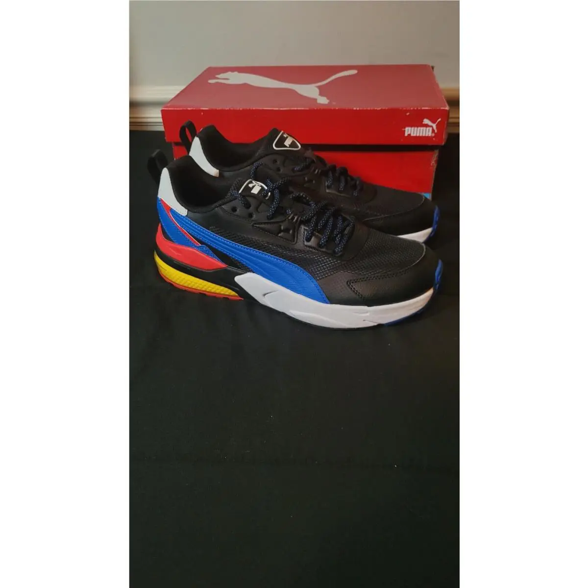Puma shoes - Puma Vis2k Lace Up - Lace - 39549501 - Black 1