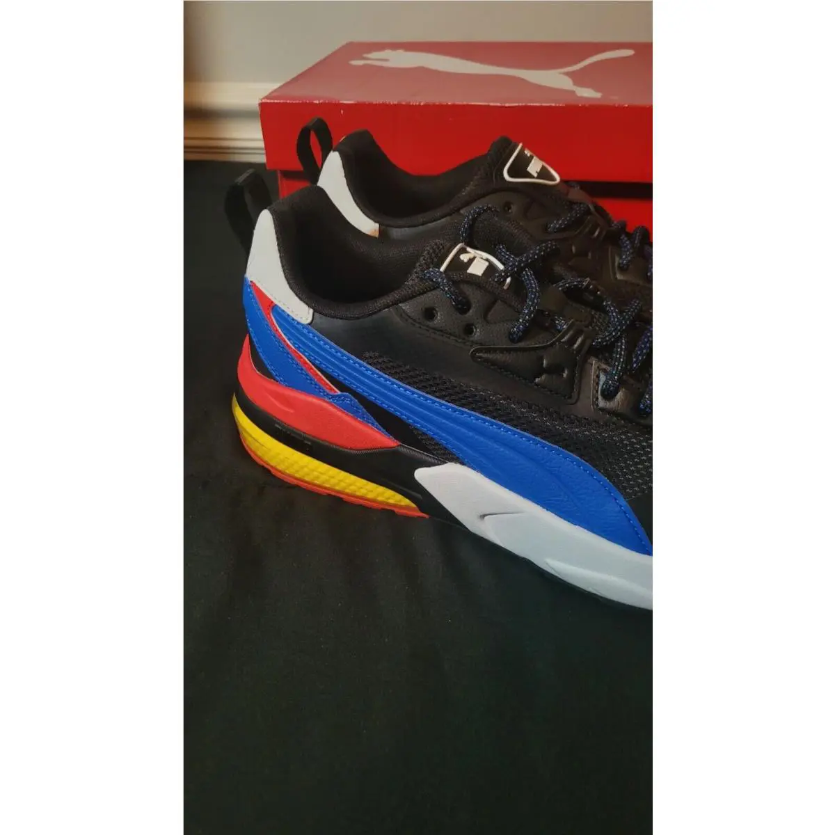 Puma shoes - Puma Vis2k Lace Up - Lace - 39549501 - Black 2