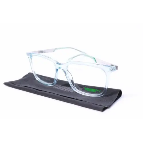 PE01340 003 Eyeglasses Clear Blue Size: 52- 16 - 135 by Puma