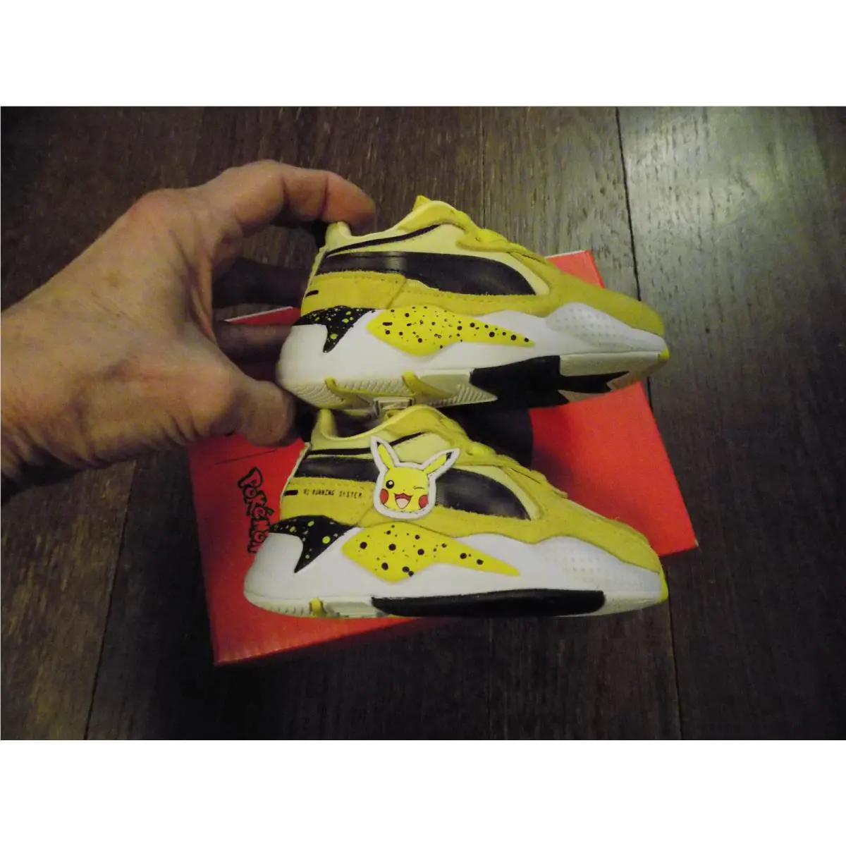 Puma shoes - RS-X Pikachu AC - Pikachu - 38956301 - yellow white black (UPC: 195551957788) 1