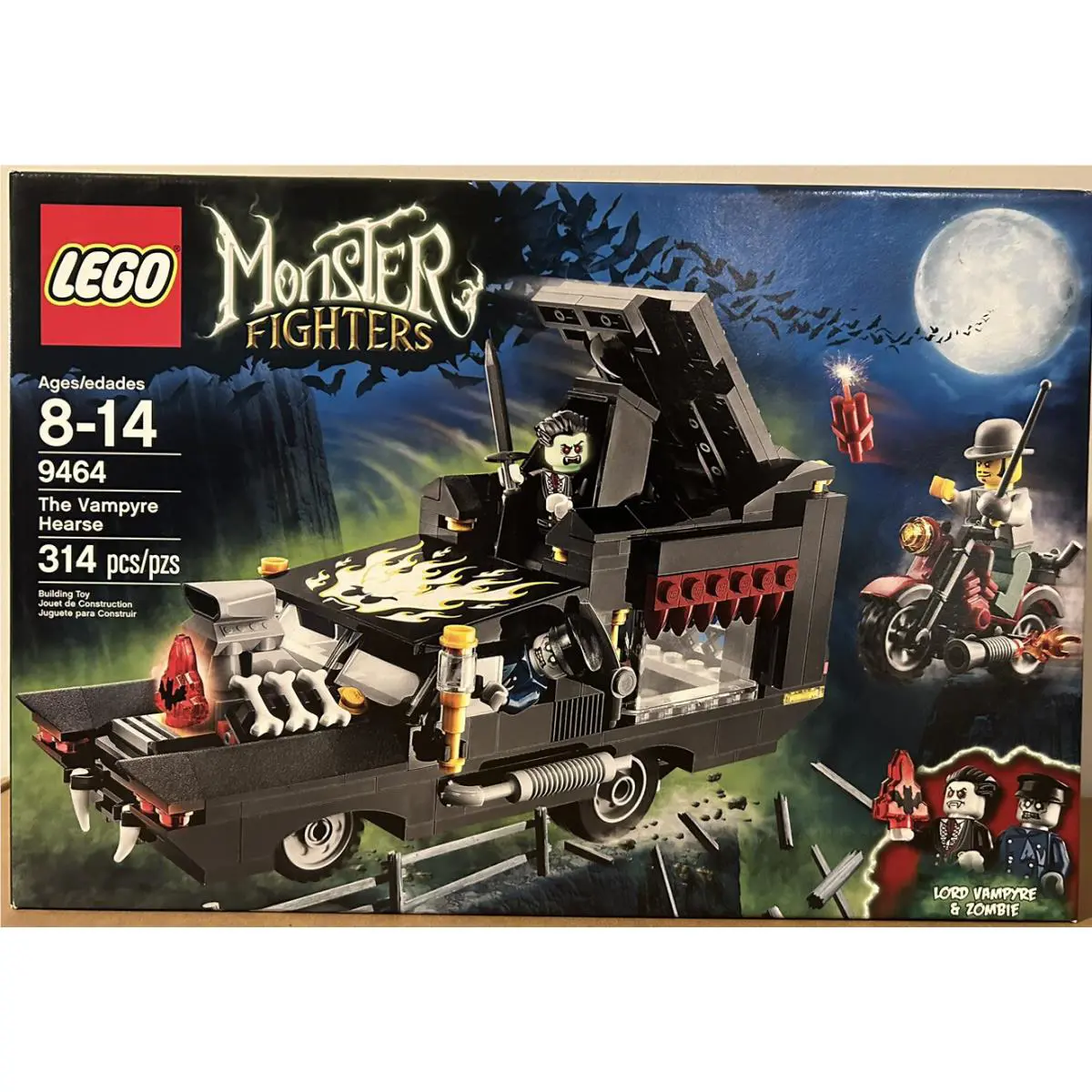 Lego Monster Fighters 9464 The Vampyre Hearse
