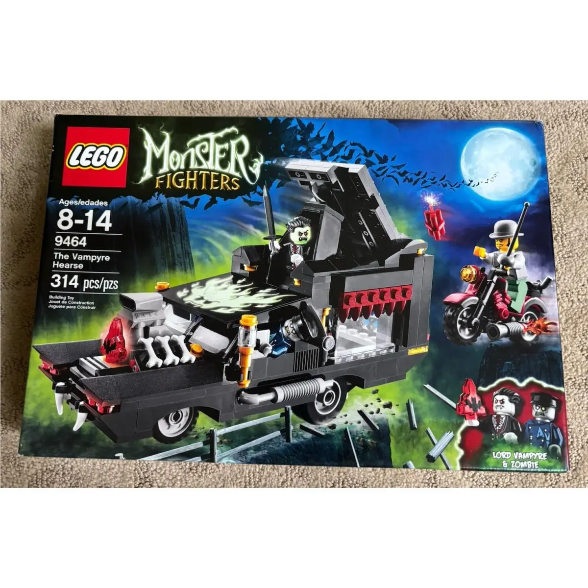 Lego 9464 Monster Fighters The Vampire Hearse