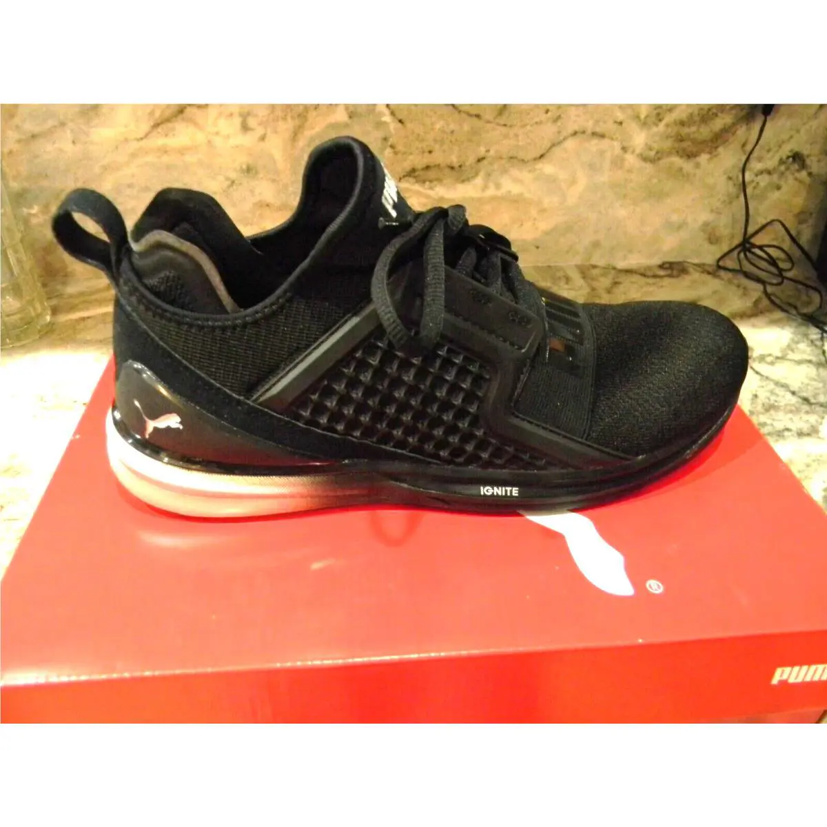 Puma shoes - Puma IGNITE LIMITLESS - IGNITE LIMITLESS - Black/Silver (UPC: 190276149937) 3