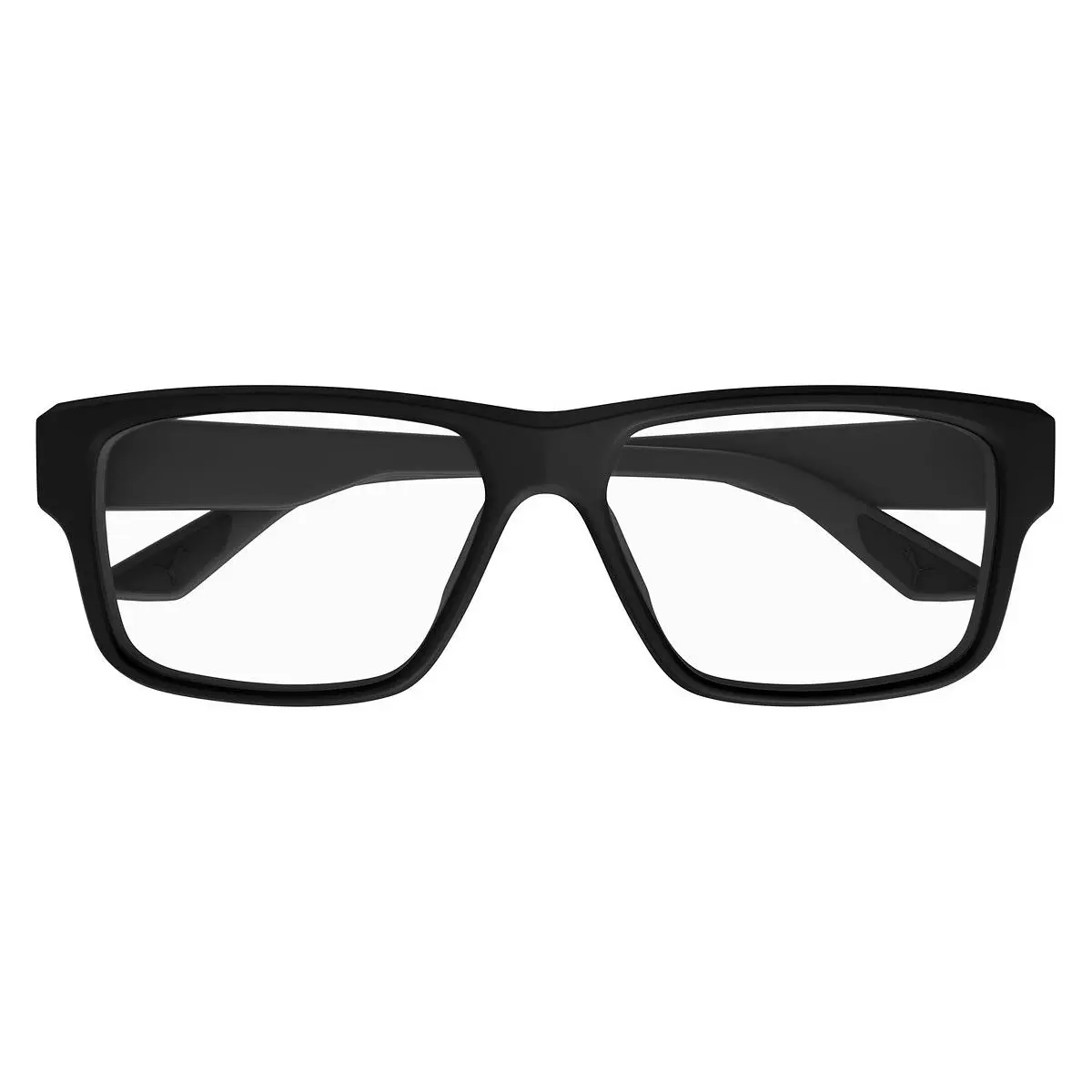 PU0446O Eyeglasses Men Black 57mm by Puma
