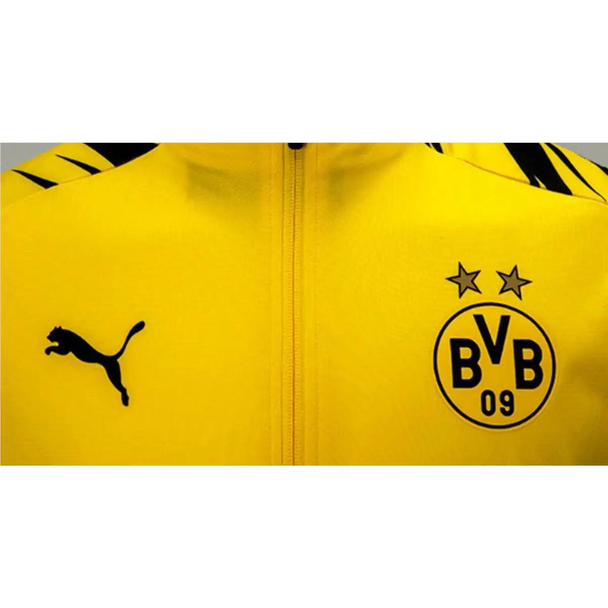 Puma clothing - Puma Soccer Track Jacket - Soccer Track Jacket - 75813701 - Yellow & Black 1