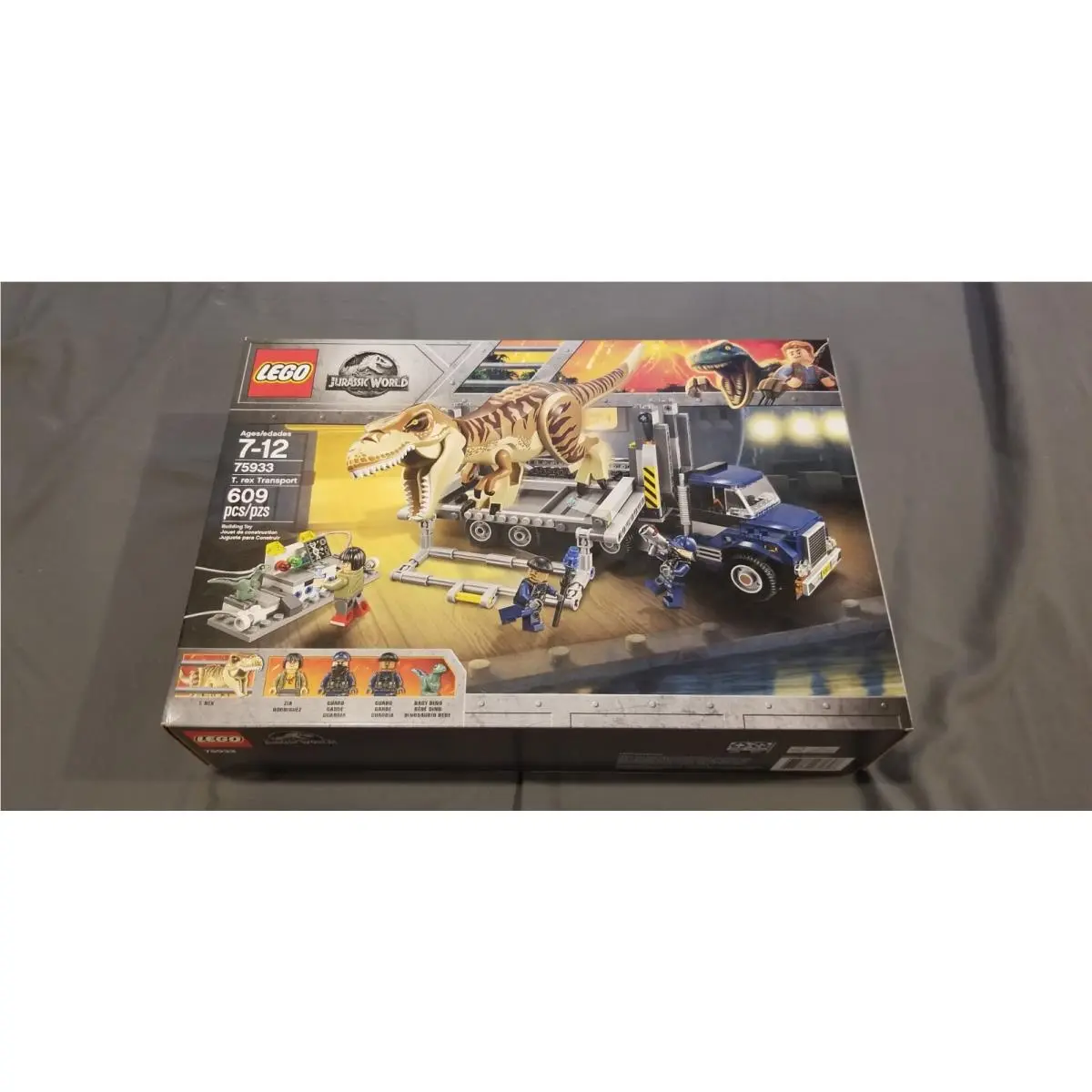 Lego Jurassic World 75933 T. Rex Transport - Retired Rare