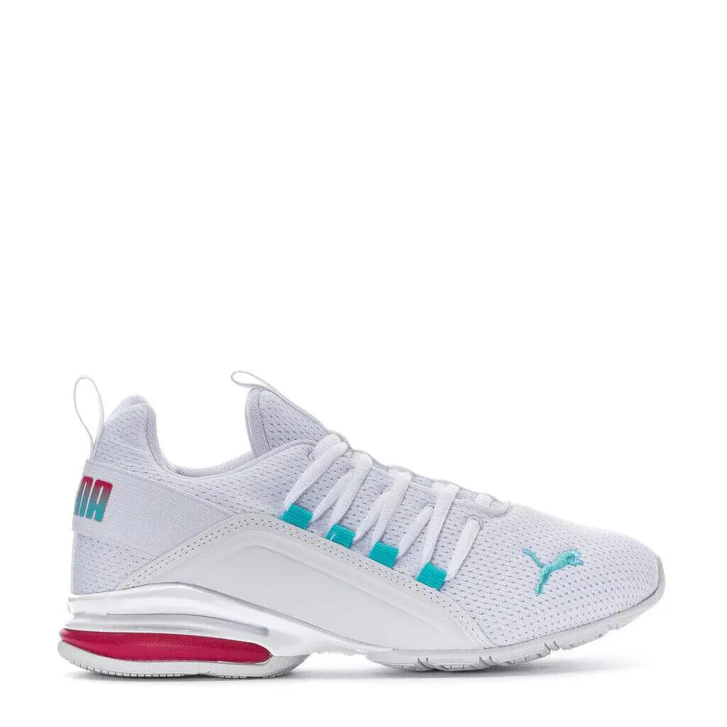 Puma shoes - White / Elektro Aqua / Bright Rose - 195394-02 1