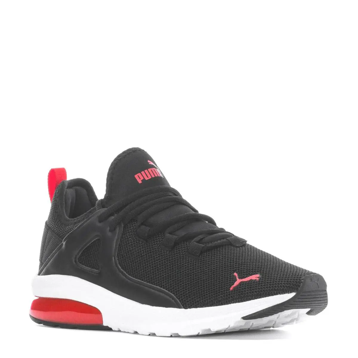 Puma Electron 2.0 Low Sports Trainers Sneakers Men Shoes Black/red Size 12 - BLACK/RED