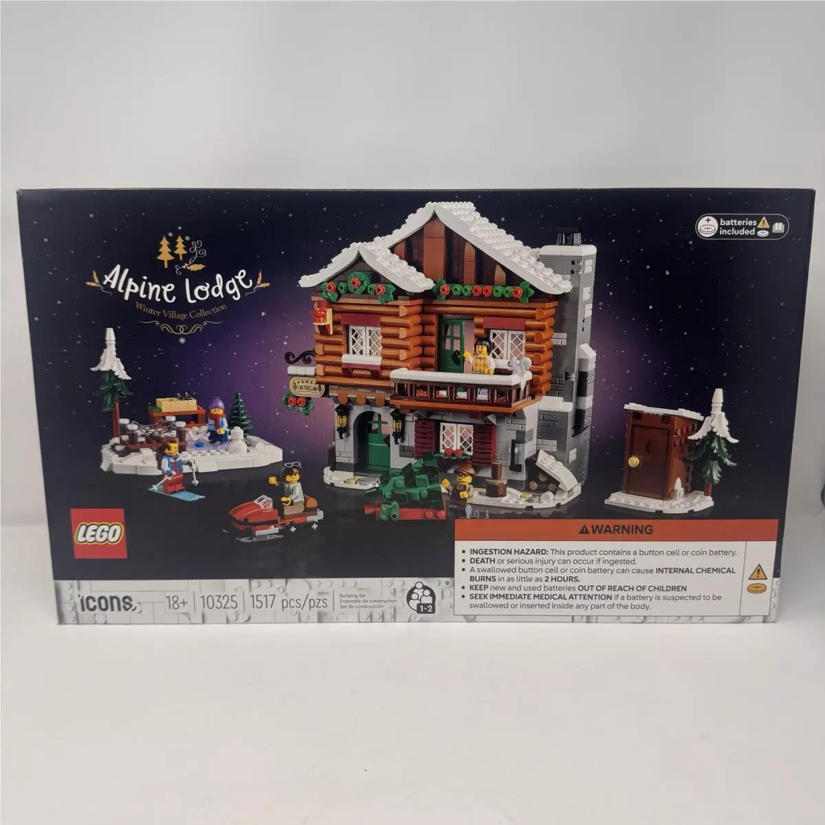Lego 10325 Winter Village Collection Alpine Lodge 2023