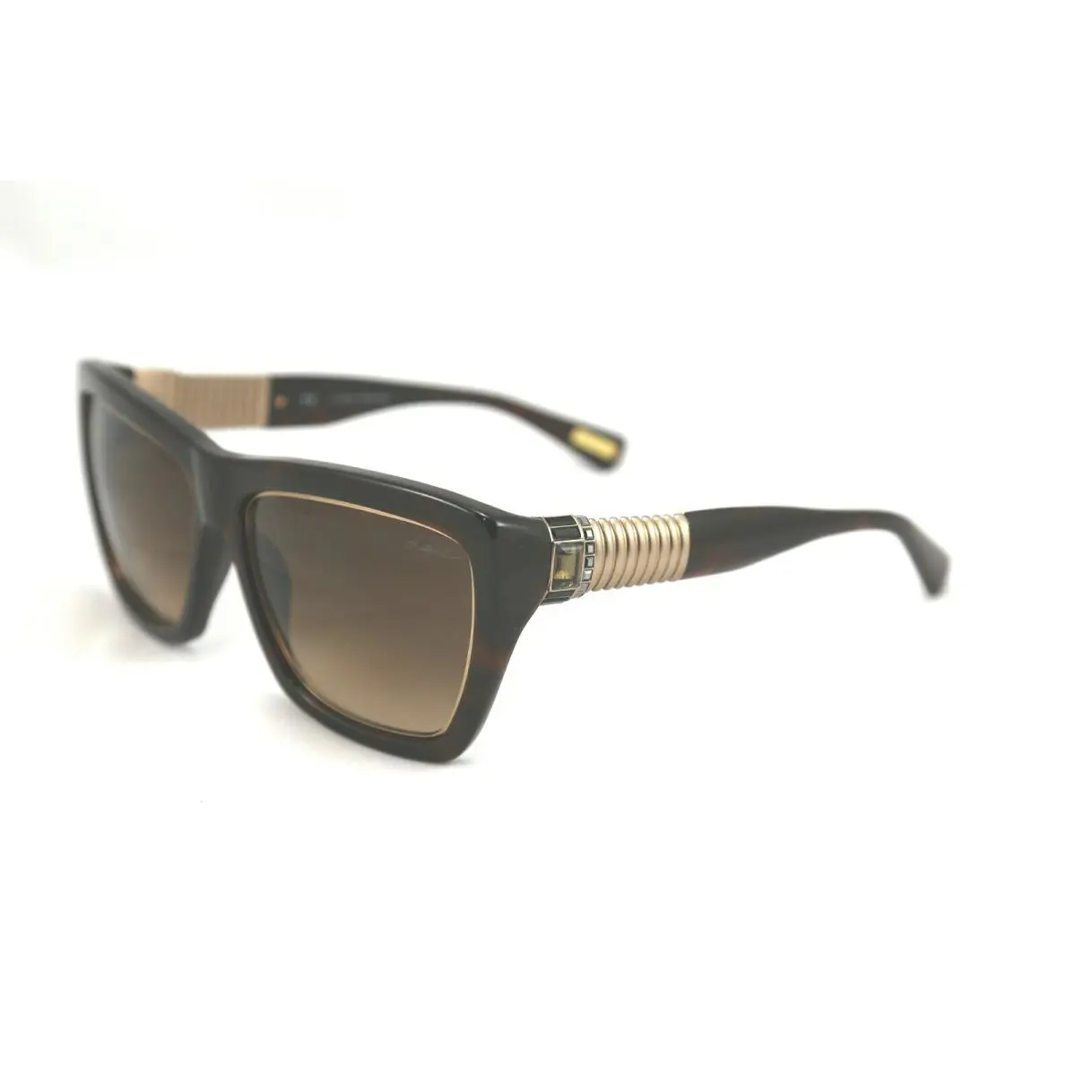 Lanvin SLN557S Sln 557S 09XK Chocolate W/brown Gradient Sunglasses 57-17-135