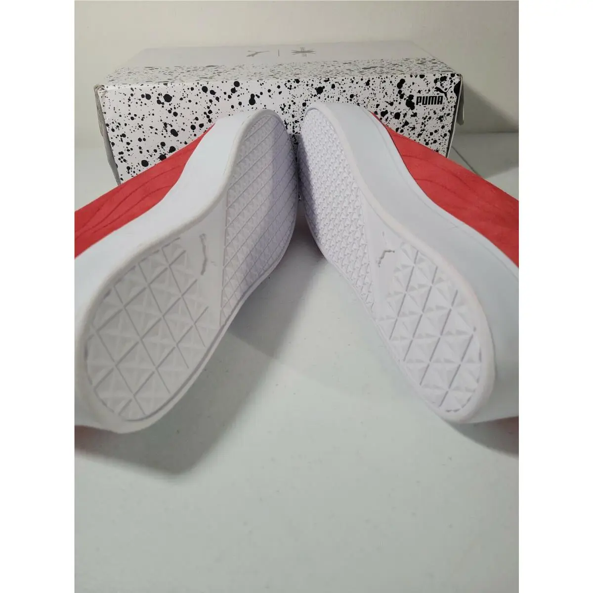 Puma shoes - Puma Daily Paper Court Platform S - Red (UPC: 190274638174) 4
