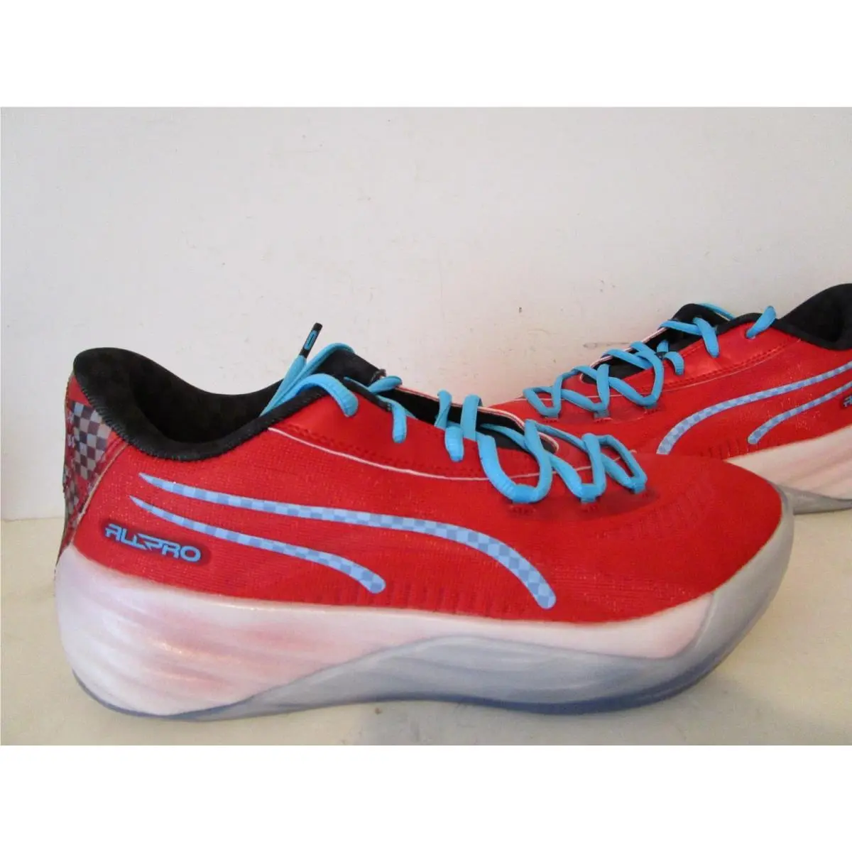 Puma shoes - PUMA All-Pro Nitro - Nitro - 379300-01 - Red (UPC: 196857446679) 1