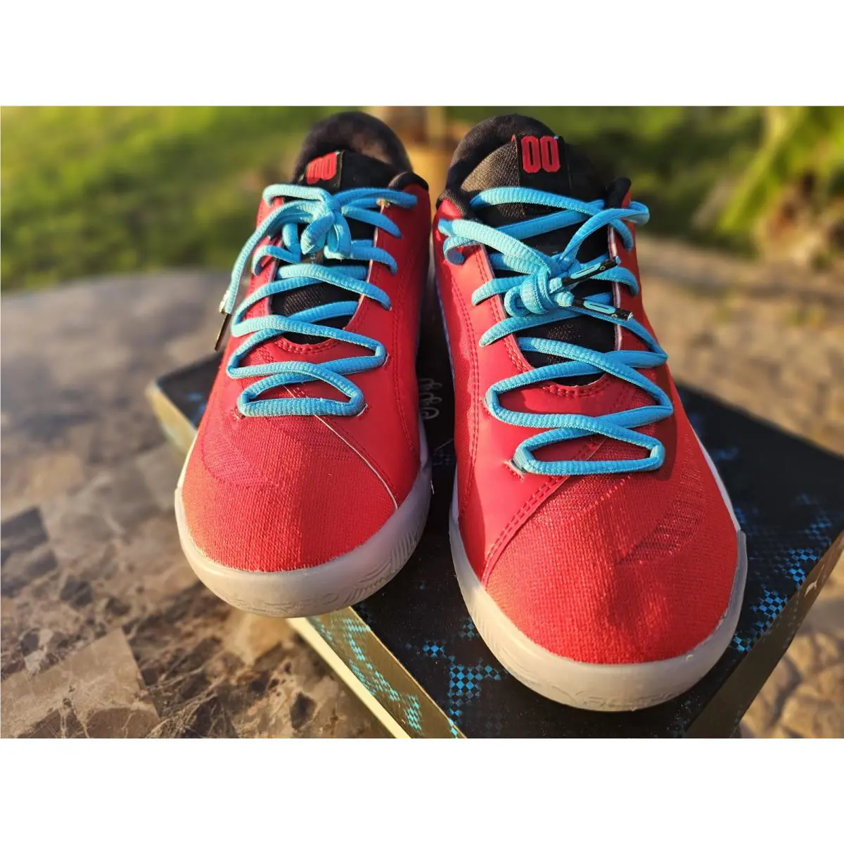 Puma shoes - Puma AllPro Nitro Scoot Basketball - 37930001 - Red 8